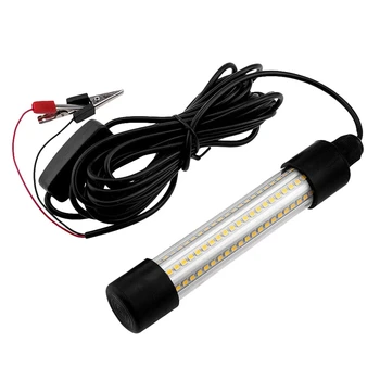 

LED Submersible Fishing Night Light Underwater Fish Lure Bait Finder Lamp