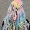 Angel Aura Crystal Barrette Natural Stone Bohemia Ponytail Clips for Women French Clip Rainbow Quartz Hair Accessories ► Photo 2/6