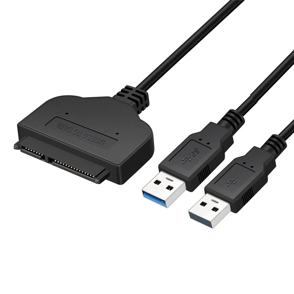 Кабель-адаптер для жесткого диска SATA 3 с USB 2 5 на 0 дюйма конвертер SSD/HDD Прямая