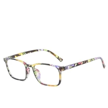 Ретро цветок маленькие очки в оправе для женщин и мужчин ультралегкие литературные квадратные очки по рецепту прозрачные зеркальные очки