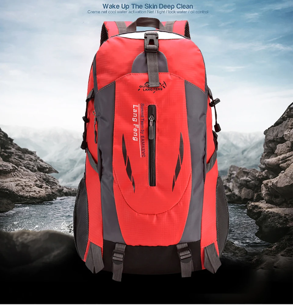 FX 40L мужская женская сумка для скалолазания, сумки для рыбалки, походный рюкзак для путешествий, походный рюкзак для кемпинга, тактические Спортивные Сумки