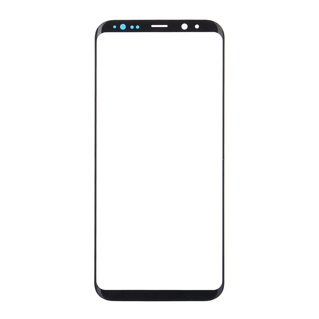 Передняя внешняя стеклянная линза черная Замена для samsung Galaxy S9 S8 S10 s10E Plus s8 S8+ S9+ plus S10 S10+ Note 8 Note 9