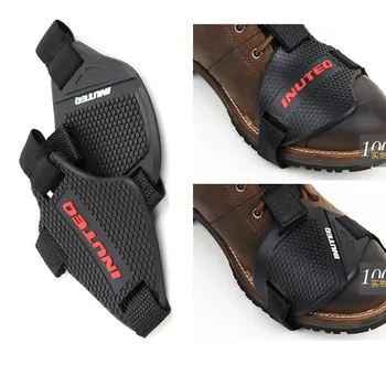 

1Pc Motorcycle Shoes Protective Shift Sock Pad Motorbike Moto Gear Shifter Universal Men Rubber Skid Proof Black Free Size