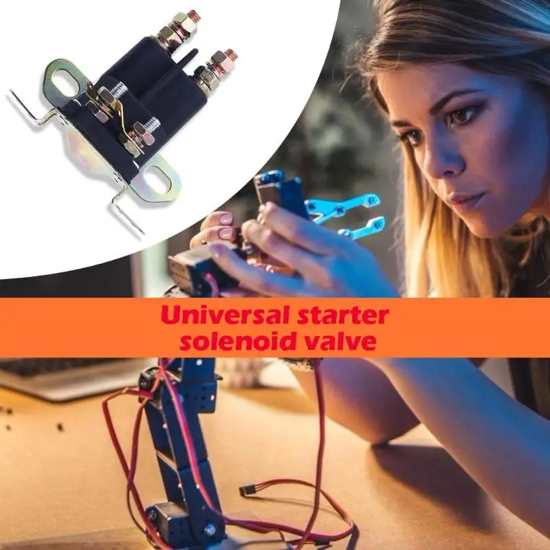 

Universal Relay Switch 4 Post Starter 4 Pole 12V Practical Auto Solenoid Valve Exmark Necessary Universal Household Gadgets