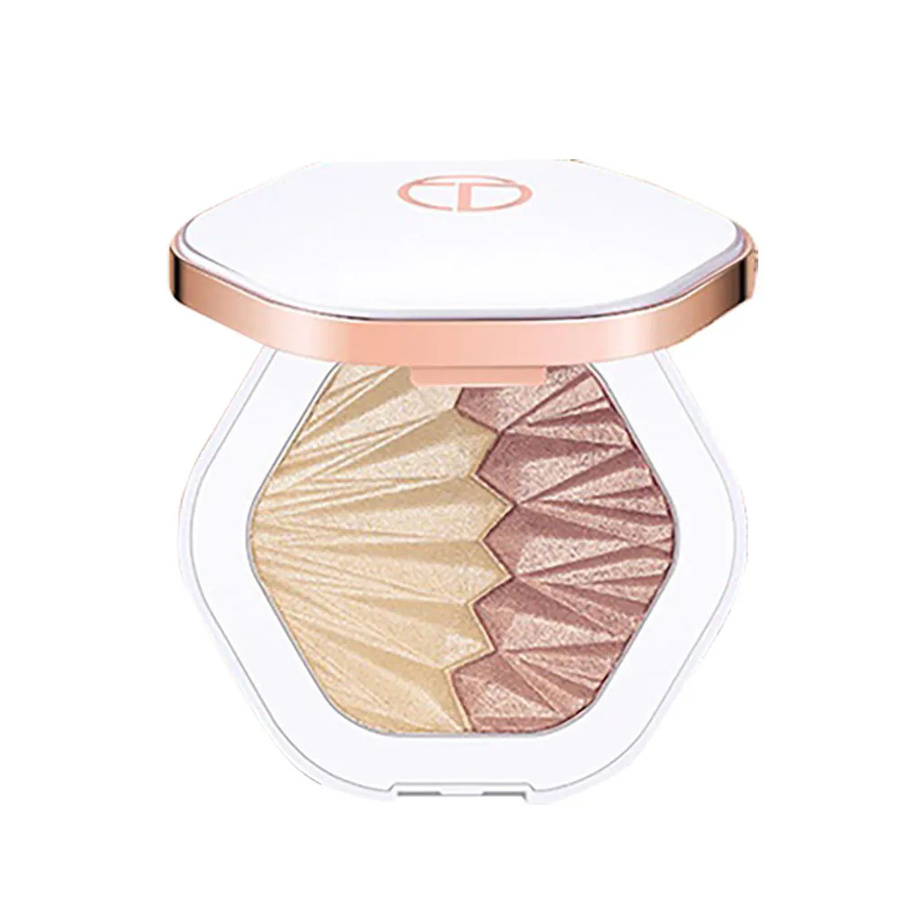 Waterproof makeup nose shadow eye shadow lip contour powder high light honey powder three-dimensional repair capacity blush