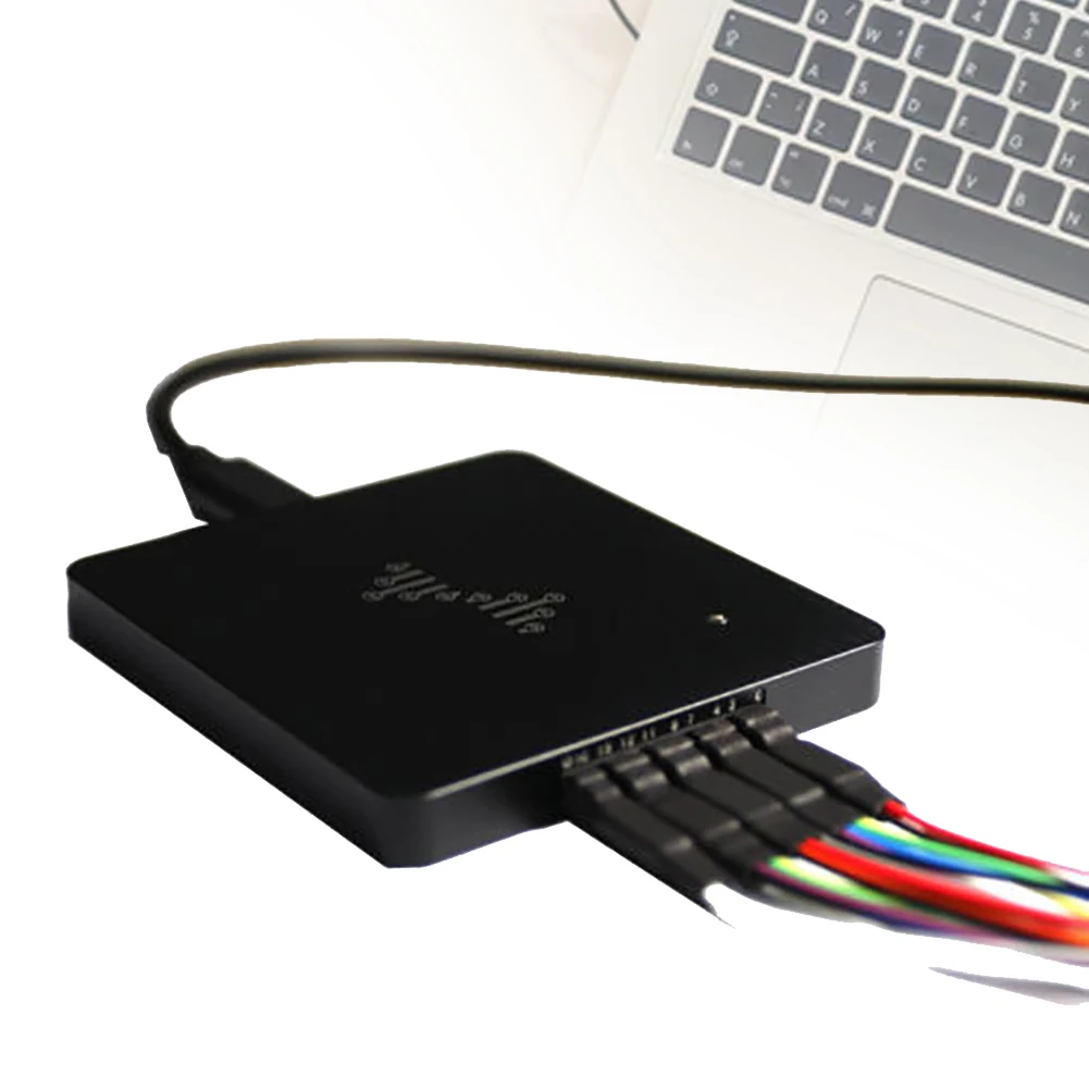 

16Ch 400MHz Basic Oscilloscope Timing Detail USB Logic Analyzer Bandwidth Type C Debug Tool Signal Clip For Windows Waveforms