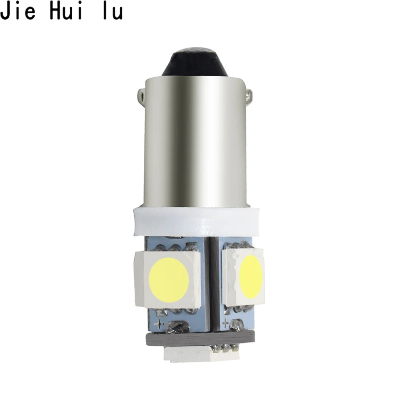T4W BA9S 5 SMD 5050 Автомобильная внутренняя светодиодная лампа боковой маркер задний