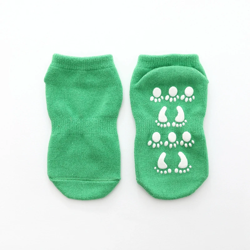 Осенне-зимние, весенне-летние дышащие нескользящие носки-тапочки носки для мальчиков и девочек домашние детские носки хлопковые короткие носки ярких цветов - Цвет: 18