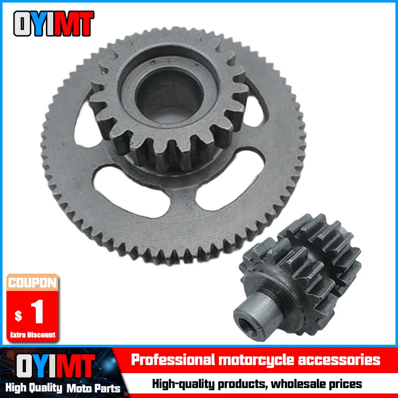 

High Quality Motorcycle Starter Clutch Drive Idle Gear Accessories For YAMAHA TTR250 TT250R TT-R 250 TT250 TT 250 R 1999-2006