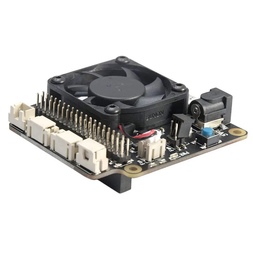 X735 40pin вентилятор Многофункциональный автоматическое охлаждение безопасное выключение инструменты 5 В Макс Плата расширения управление питанием для Raspberry Pi 4B 3B+ 3B