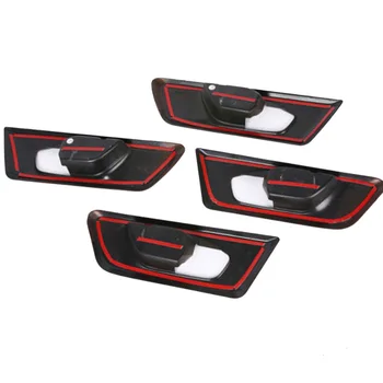 

Grain Interior Door Bowl Panel Cover set Plastic Wood Trim Stylish Attractive