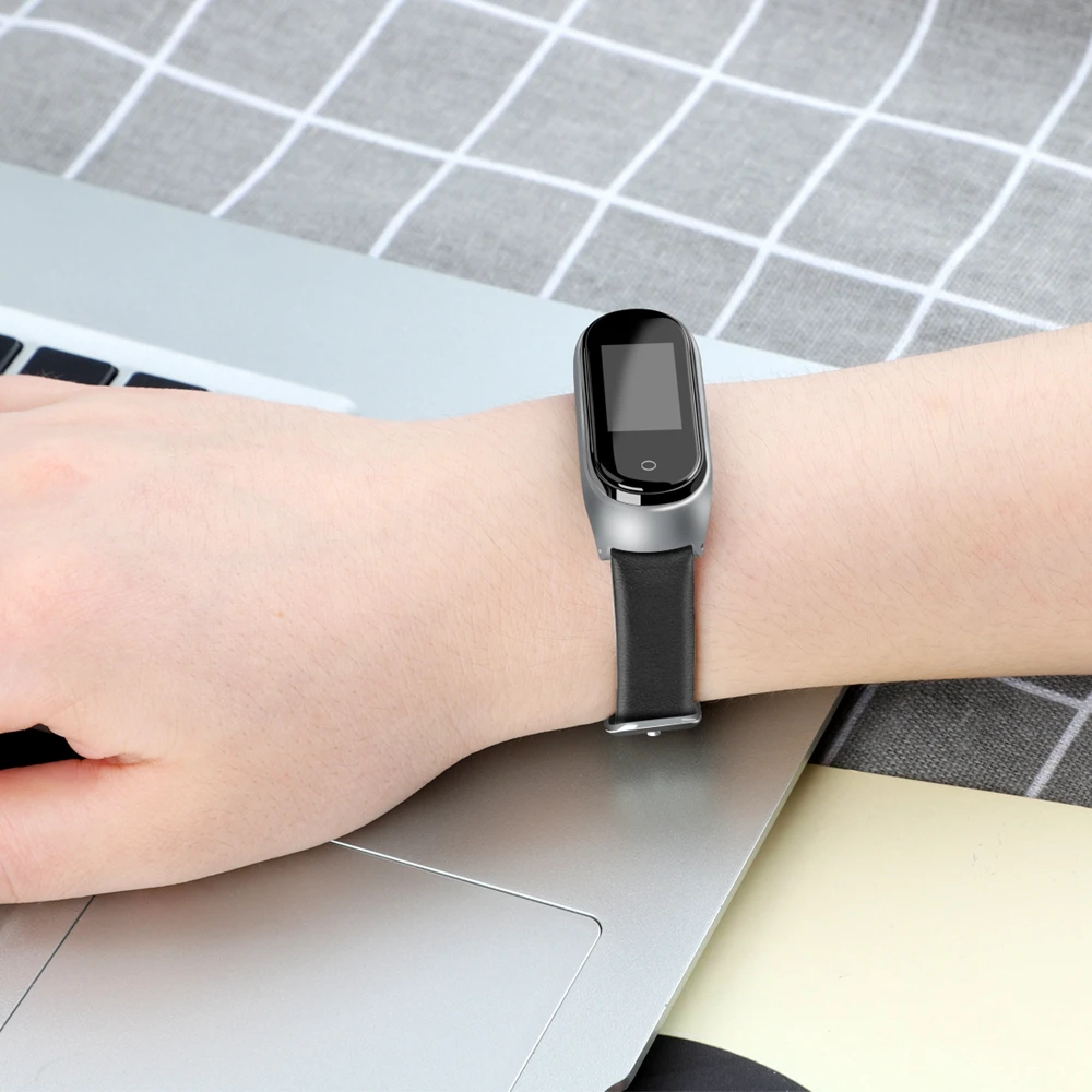 Кожаный ремешок для mi band 4 3 браслеты из нержавеющей стали металлический чехол для Xiaomi mi band 4 NFC Global браслет для женщин и мужчин ремни
