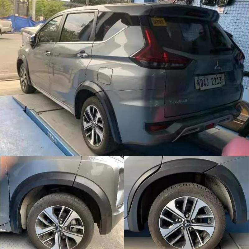Крыло вспышки арки колеса рамы защита для Mitsubishi xpander матовый черный цвет 10 шт./партия ABS Материал 2,0 мм