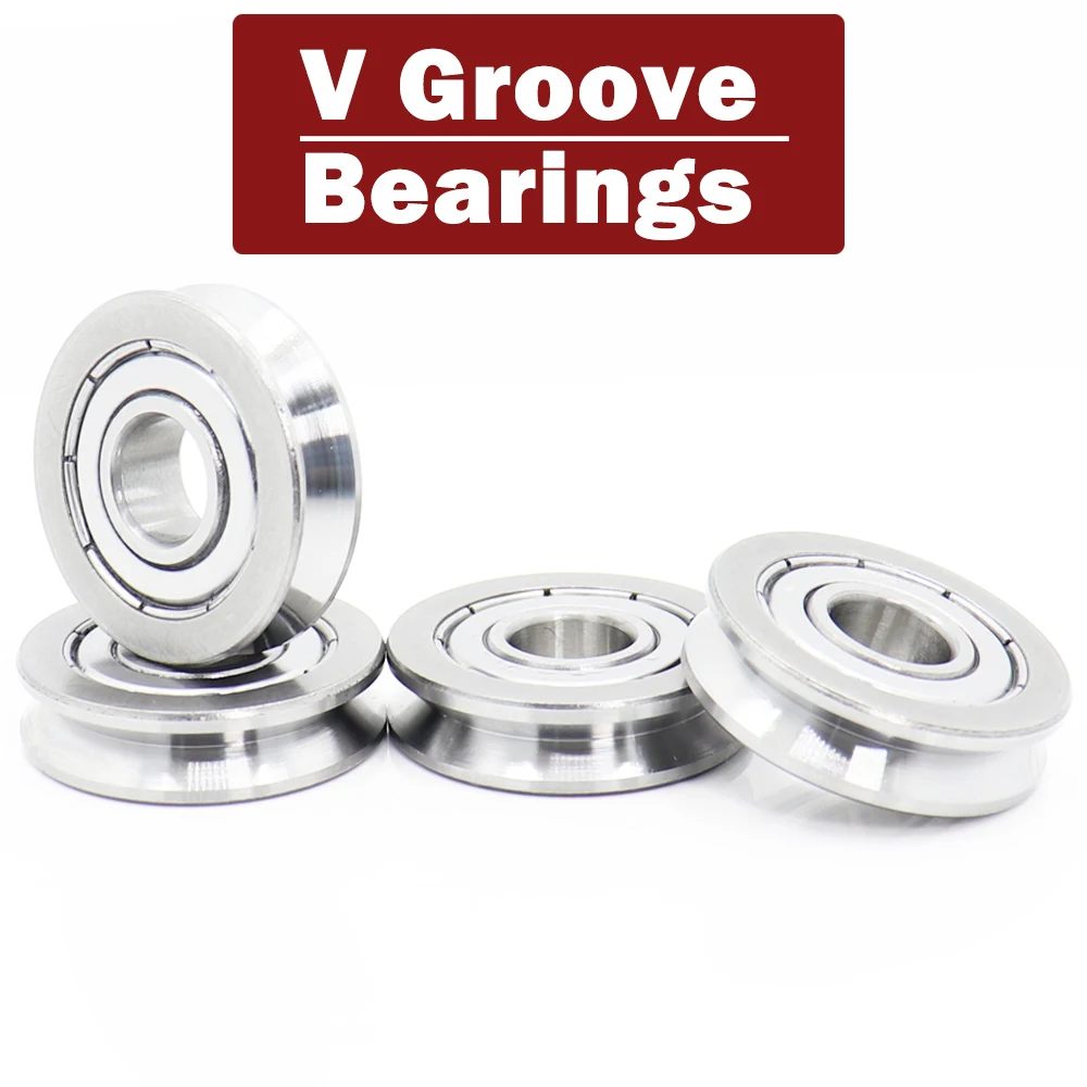V103008 V Groove Герметичный шарикоподшипник (4 шт.) 10*30*8 мм роликовые подшипники V2/1 V3/1 5