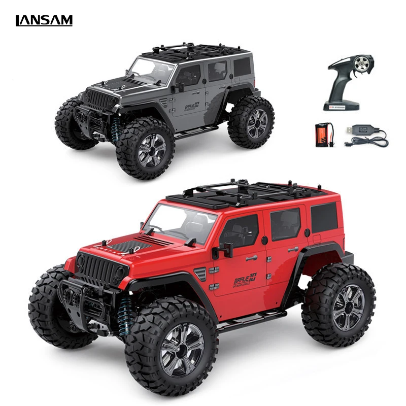 1/14 RC Автомобиль 2,4G 4WD высокая скорость гоночный автомобиль скалолазание Электрический пропорциональный контроль RC автомобиль внедорожные Грузовики Игрушки для детей