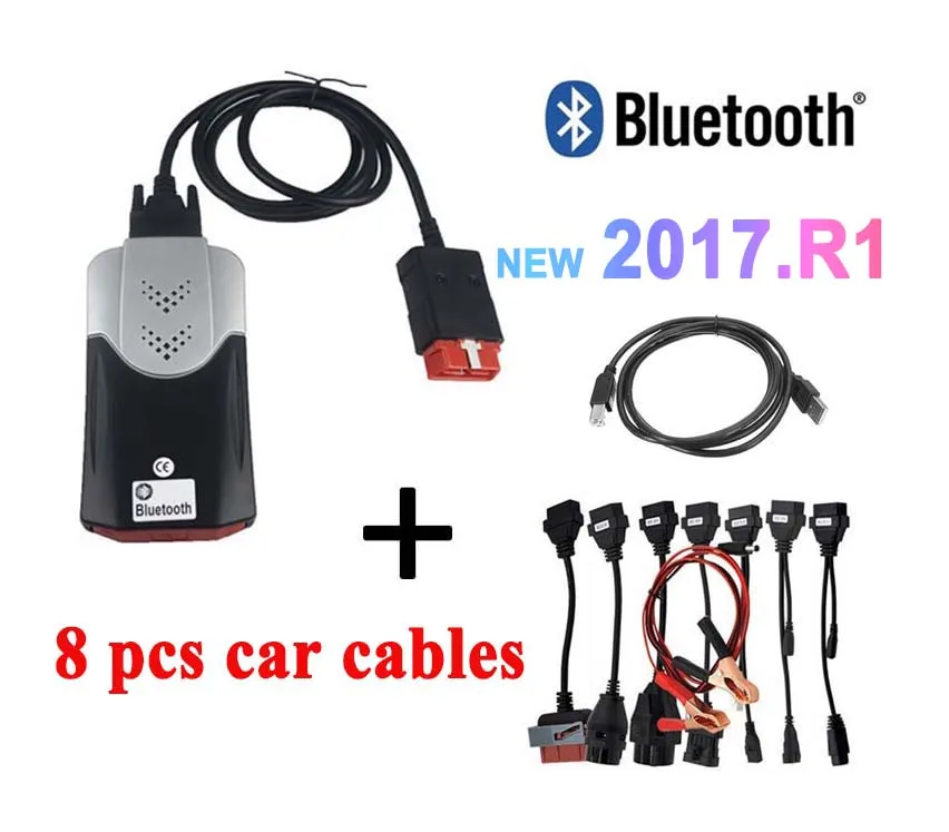 Новинка 2020 VCI vd ds150e cdp с Bluetooth 2016.R0 keygen для delphis obd2 Диагностический ремонтный