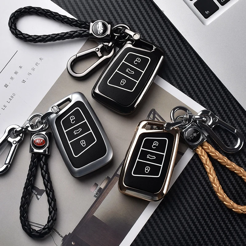 For Volkswagen magotan b8 PASSAT CC High-end car key bag personality creative fashion car key case car decoration accessories