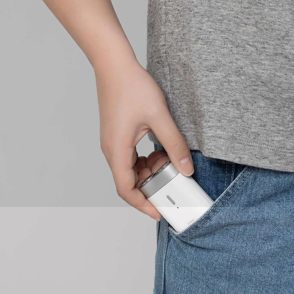 Обновленная электрическая бритва Xiaomi Zhibai мини влажная сухая Водонепроницаемая