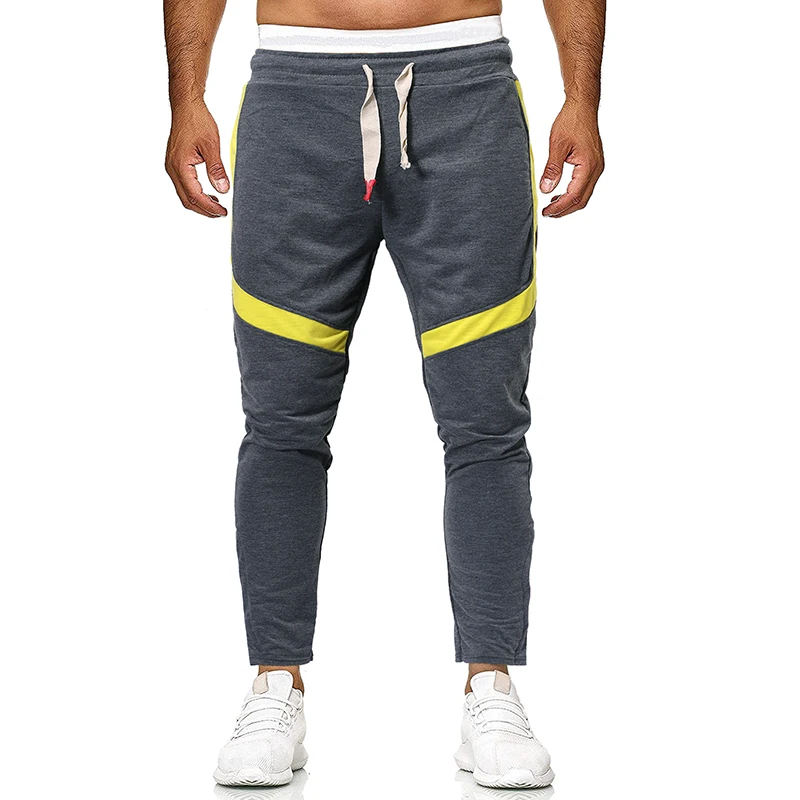Мужские штаны уличная джоггеры Pantalon Hombre chandal зимние свободные камуфляжные хип-хоп средней длины шаровары мужские на плоской подошве - Цвет: Dark grey
