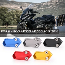 Для KYMCO Ak550 AK 550 мотоциклетная противоскользящая боковая подставка, подставка-удлинитель, подставка для ног, опорная пластина