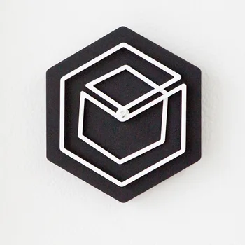 

Wooden Wall Clock Modern Design for Bedroom Minimalist Artistic Pine Wood 3D Wall Clocks Unique Watch Home Decor Silent