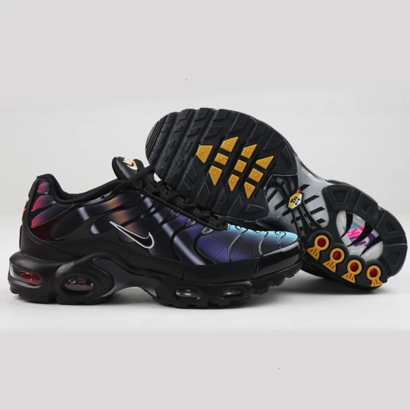 Nike Air Max Tn Plus, мужские кроссовки для бега, удобные, с воздушной подушкой, уличные спортивные кроссовки, легкие кроссовки для мужчин#918240-003