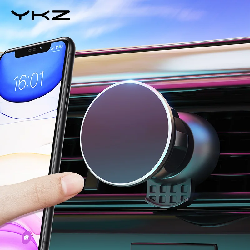 Автомобильный магнитный держатель YKZ крепление на вентиляционное отверстие GPS