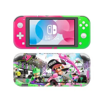 

Splatoon 2 Skin Sticker Decal For Nintendo Switch Lite Console & Controller Protector Joy-con Switch Lite Skin Sticker