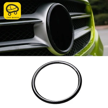 

CarManGo for Mercedes Benz A C Class W205 2016-2019 W176 GLA CLA Car Front Hood Grills Star Badge Sticker Cover Trim Accessories