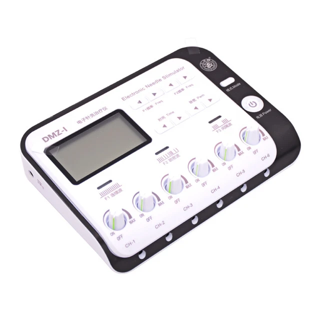 Eletric Muscle Stimulator 6 Output Channel Digital Electrical Acupuncture  Needle Health Relax Electroacupuncture Patch Massager - AliExpress