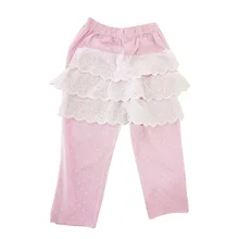 Детская одежда; сезон осень; Розовая кружевная кромка; детская хлопковая верхняя одежда в Корейском стиле; Прямые продажи от производителя; шорты