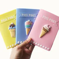 Новые обложки для паспорта мультфильм милый розовый держатель для паспорта аксессуары для путешествий сумки банковский идентификатор