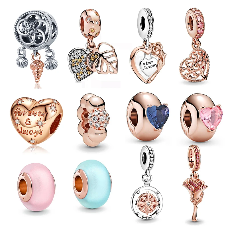 Подходит для оригинального браслета pandora ladies lai 925 серебро Ловец снов розовое