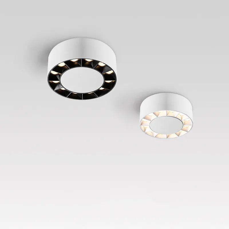 

Dimmable Fixed Star Anti-Glare LED Downlights COB Ceiling Surface Mounted 7w 10w AC85-265V Bedroom Kitchen Home Lighting