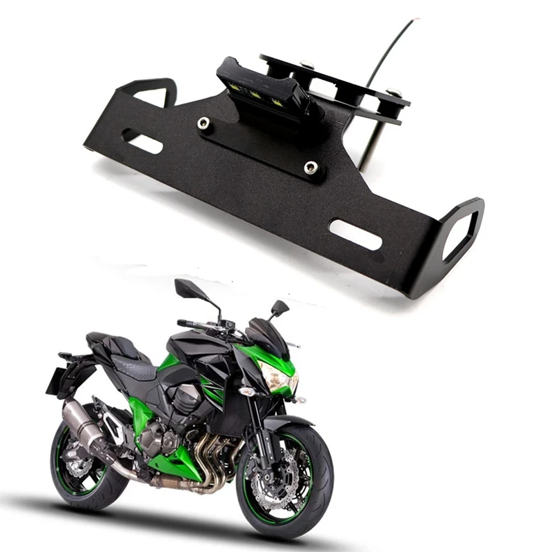 Держатель номерного знака светодиодный светильник для KAWASAKI Z 800 Z800 2013 2016