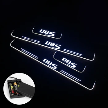 

AOGENIU LED Door Sill For ASTON MARTIN DBS Coupe 2018-2020 for Golf OEM Font Door Scuff Plate Pedal Threshold Car Accessory