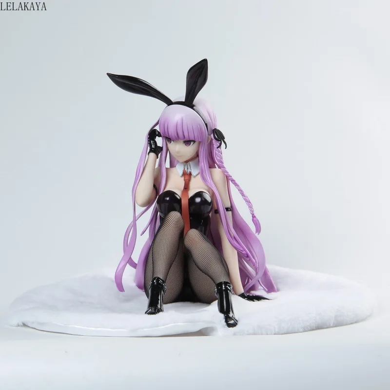 22,5 см В-стиль Danganronpa Kirigiri kiuko, мягкое тело, кролик, девочка, свободный, сексуальные девушки, аниме, ПВХ, фигурка, коллекция, модель игрушки