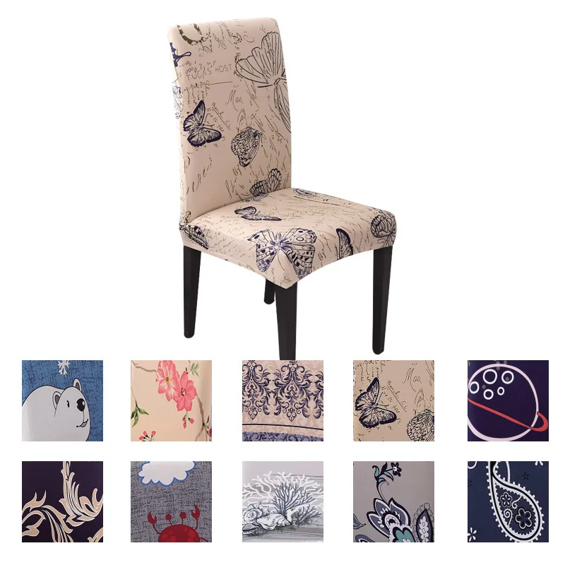 Современный чехол для кресла спандекс обеденный Chaircover Свадебные стол чехлы