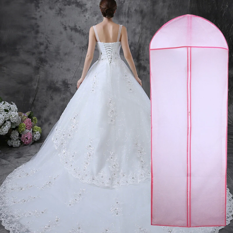 Высококачественная Нетканая ткань сумка для хранения одежды длинный защитный