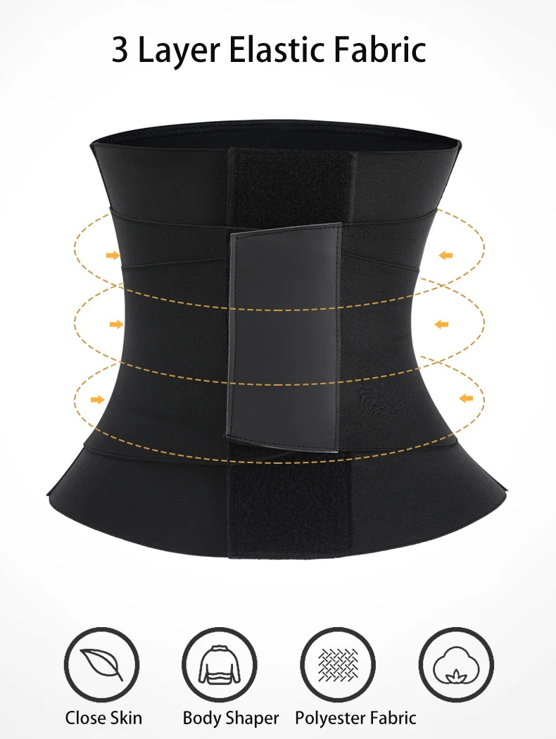 Verstelbare taille trainer riem voor sport en lichaamsvorming_voghion.com