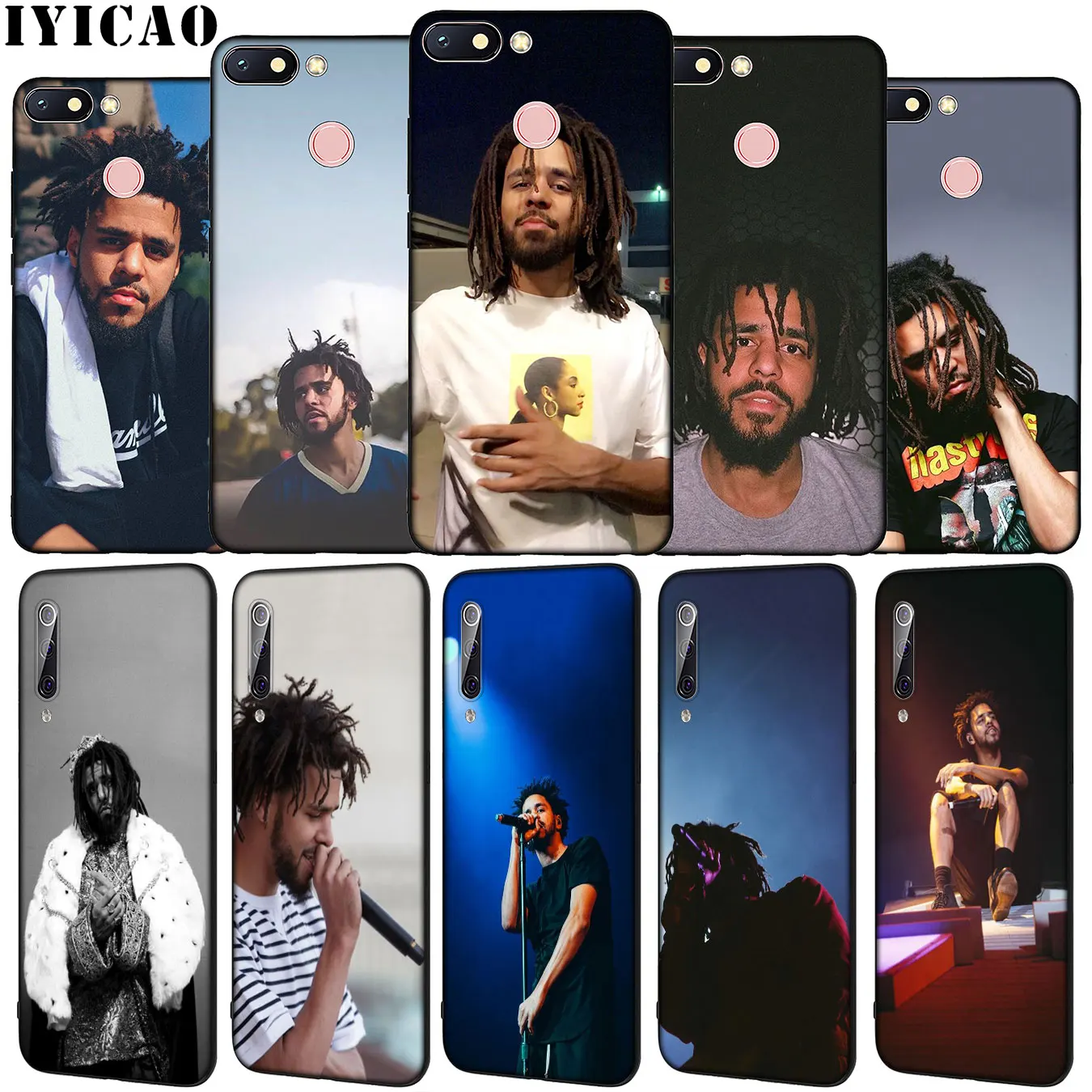 IYICAO J COLE хип-хоп Мягкий силиконовый чехол для телефона Xiaomi Redmi 8A 7A 6A 5A K20 S2 4A 4X Note 8 7 6