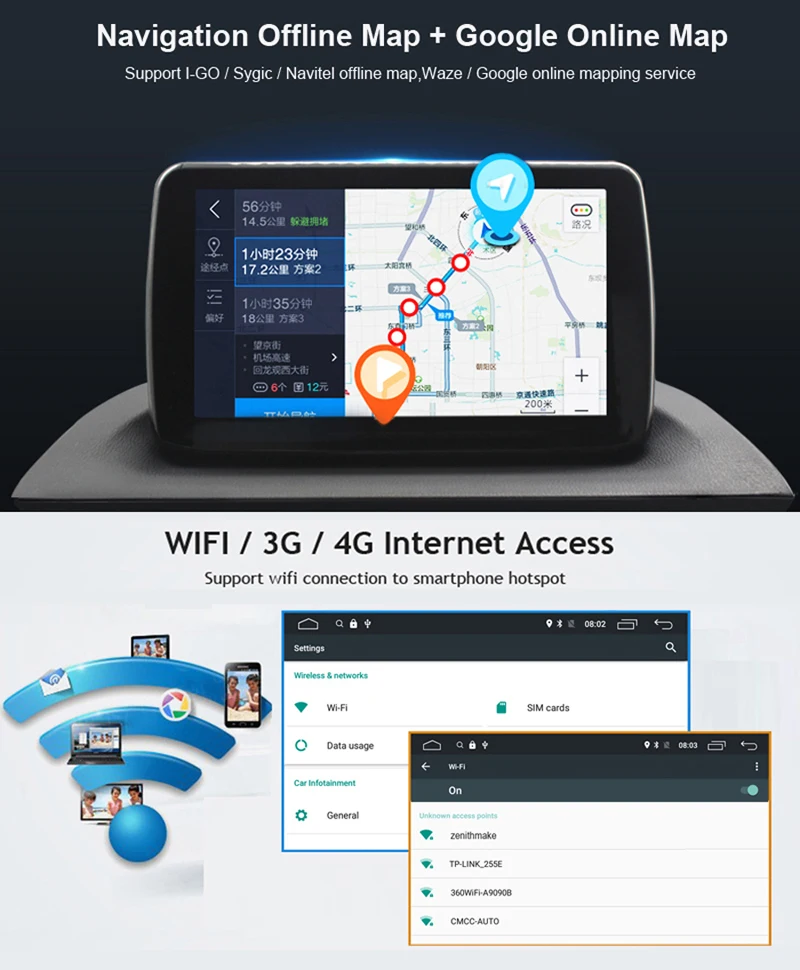 Top SilverStrong Android9inch Car 1DIN GPS Radio For BMW E39 E53 X5 Map Navi X5 GPS Series dvd player receiver navigation 14