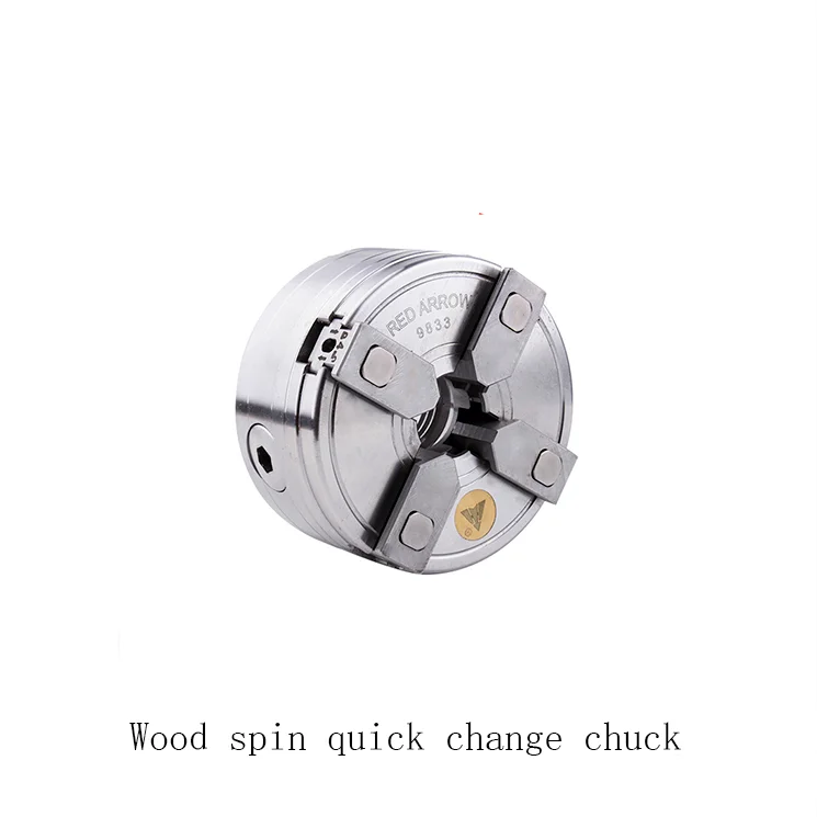 Woodworking Quick-change Chuck, M33*3.5, 1 Inch 8 Teeth, 1 1/4 Inch 8 Teeth, Wood Spinner DIY Accessories