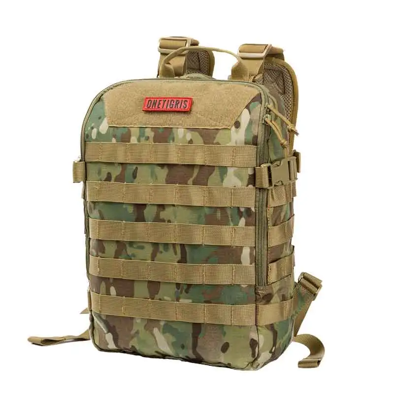 Многоцветный OneTigris T-REX штурмовой пакет военная армия MOLLE рюкзак сумки - Цвет: Многоцветный