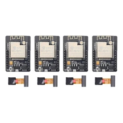 Caméra 4x Esp32 Cam avec Module Wifi et Bluetooth, Module Psram 4M, carte de développement Cpu 32 bits Dual Core avec Ov2640 2mp 