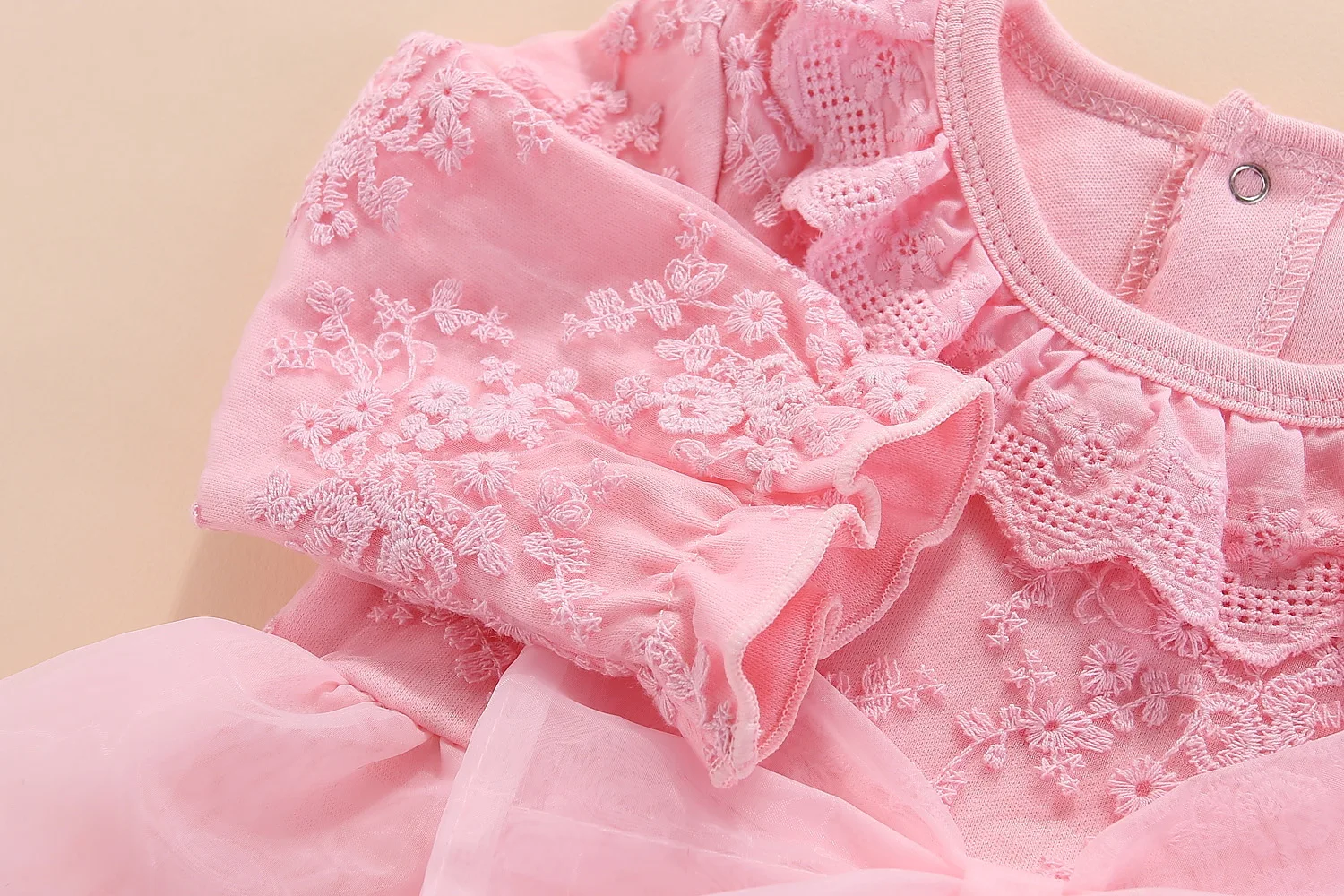 Платье для маленьких девочек vestidos, крестины, 2019, Кружевное белое детское платье для крещения, Одежда для новорожденных девочек, Свадебный