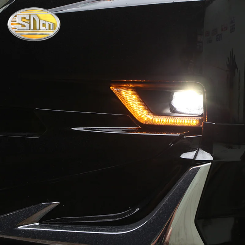 SNCN 2 шт. Светодиодный дневной ходовой светильник для Toyota Land Cruiser Prado 2018