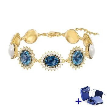 

Original SWA Bracelet with Original Engraved MILLENNIUM Vintage Bracelet Woman Jewelry Gift Wedding Party Jewelry Free Shipping