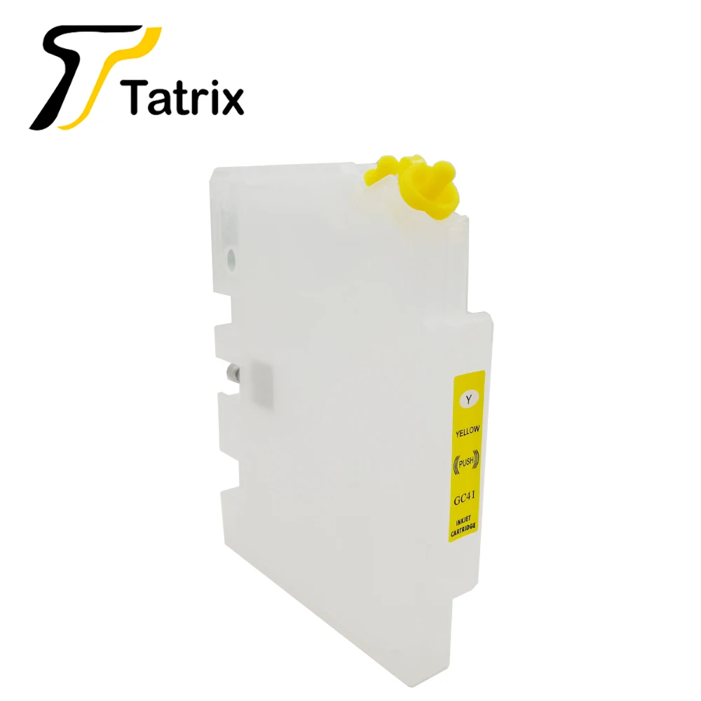 Картридж для многоразового использования Tatrix GC41+ Сублимация Ricoh. Для Ricoh SG2100 SG2010L SG3120 SG3100 SG3110DN SG3110DNW SG7100 принтер