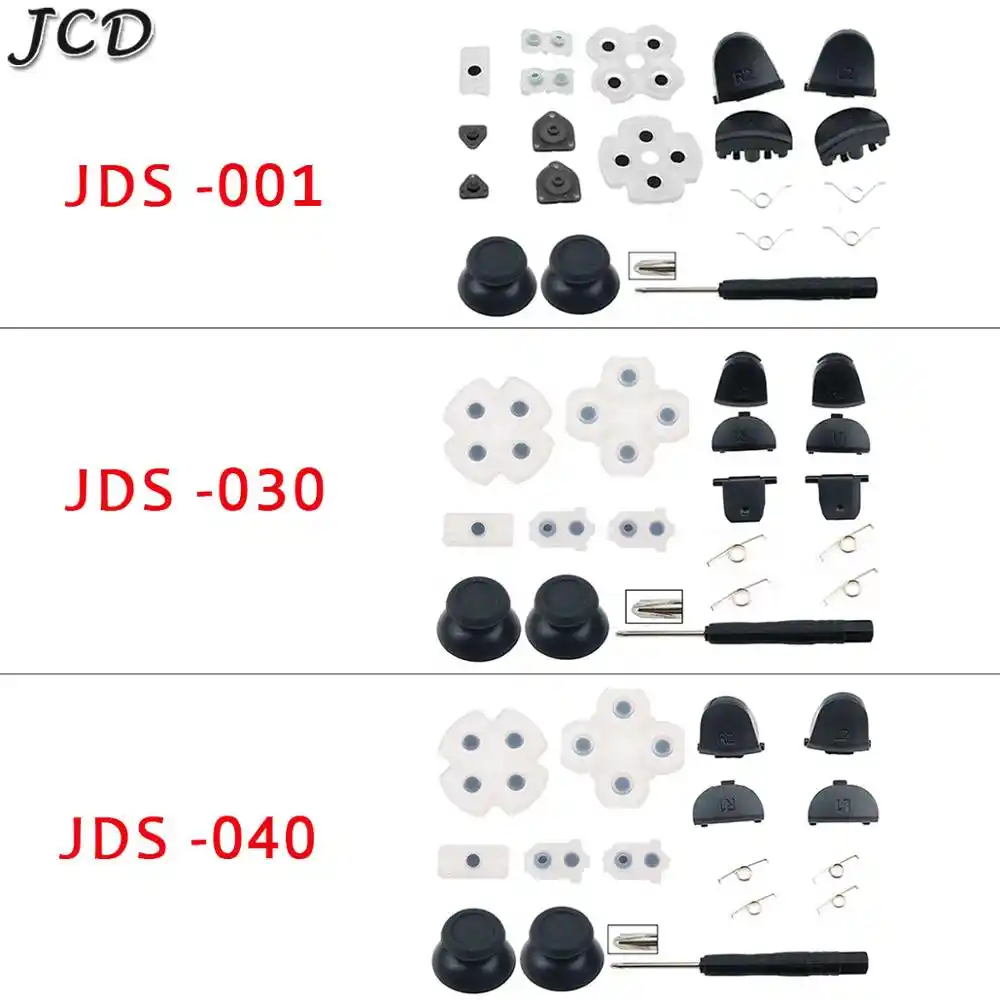 JCD для PlayStation 4 PS4 PRO Slim Controller L1 R1 L2 R2 кнопки триггера аналоговая палка + проводящая